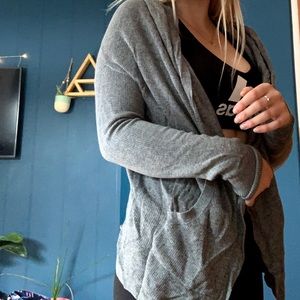 Grey lululemon cardigan